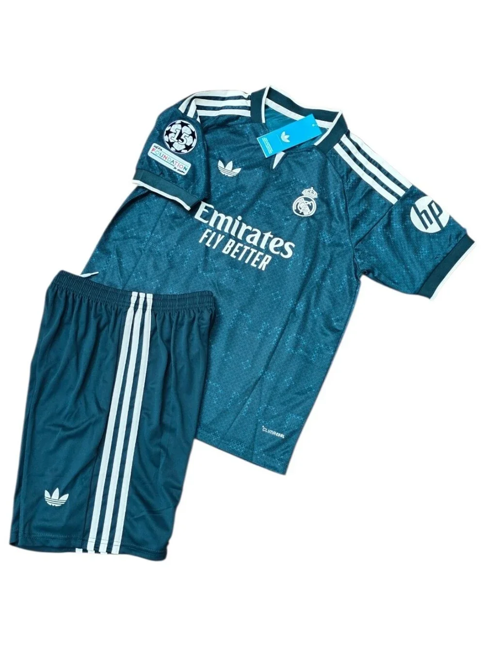 Real Madrid jersey Vini Jr Set for Kids